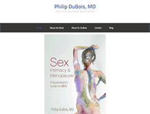 Tablet Screenshot of philipdubois.com